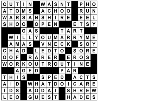 force through crossword clue 6 letters